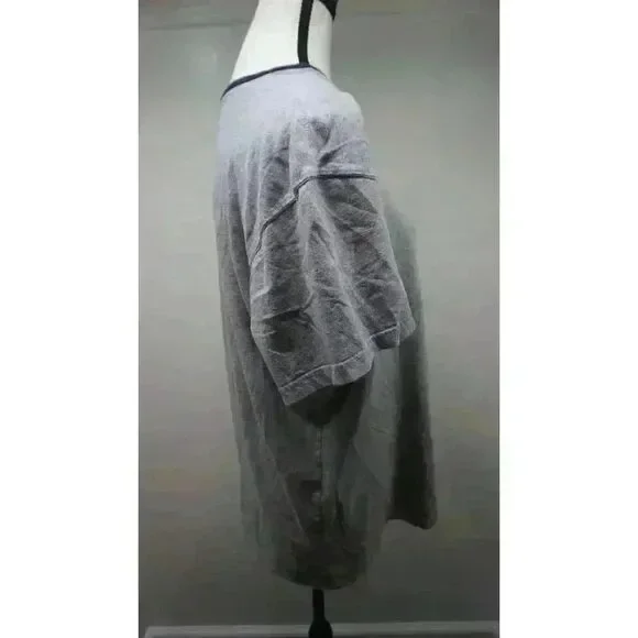 Polo by Ralph Lauren Underwear Grey Short Sleeve Shirt, Size L - Picture 11 of 12